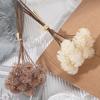 12 Mazzi di Crisantemi Artificiali a Pompon Finti Fiore Artificiale Piccola Sfera di Crisantemo Mini con Gambo Lungo per Bouquet da Sposa Fai-da-te Decorazione per Vaso