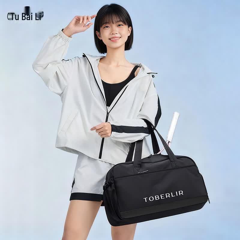 TOBERLIR T0568 Large Capacity Black Travel Bag