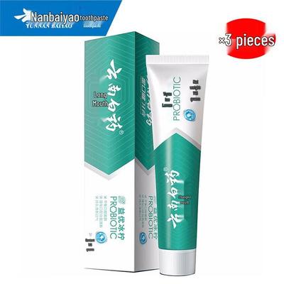 Yunnan Baiyao Jin Kou Jian Probiotic Ice Lemon Toothpaste