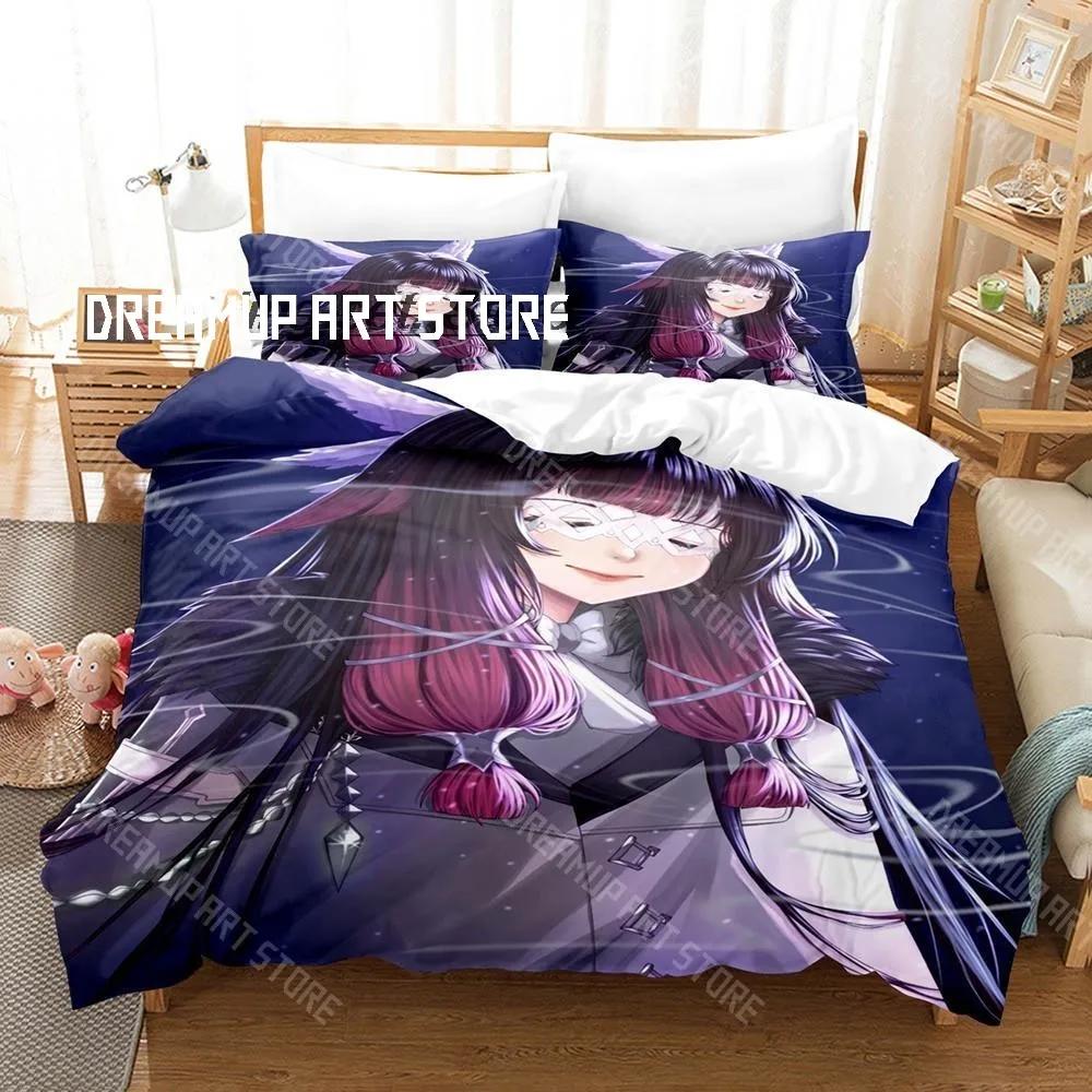 3D Print Genshin Impact Colombina Damselette Bedding Set Single Twin Full Queen King Size Bed Set Aldult Kid Bedroom Duvetcover