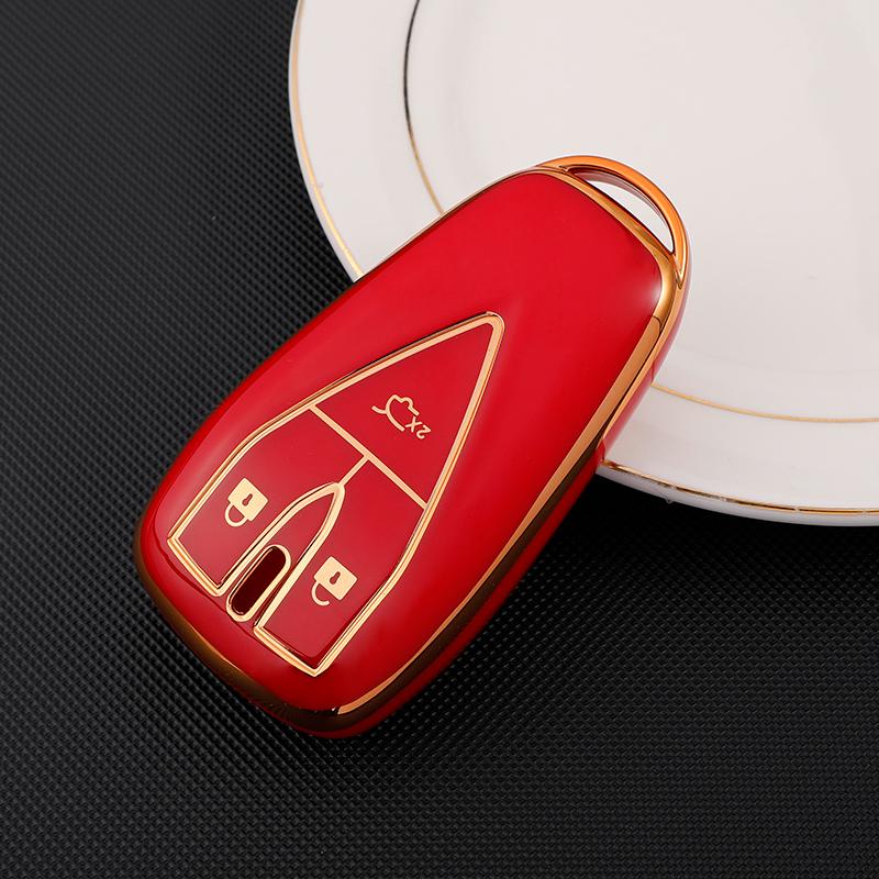 3/4/5 Buttons Car Remote Key Case Cover Shell Fob Protector Bag Holder For Changan Cs35 Plus Cs55 Plus Cs75 Plus