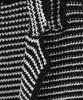 Panicale Cotton Blend Striped Knit Jacket [Navy]