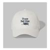 Retro small letter baseball hat women's spring and autumn soft top curved brim hat summer versatile big head circumference peaked cap men