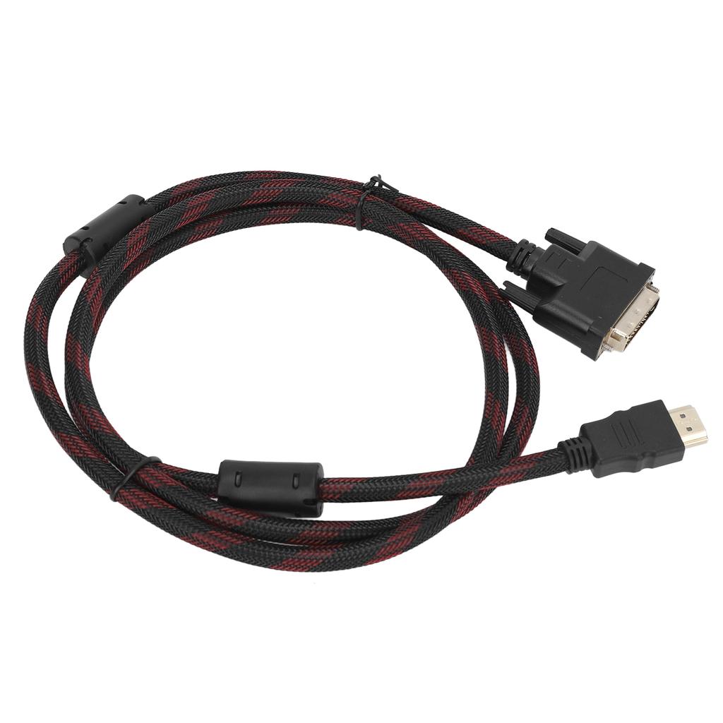 HD Multimedia Interface To DVI Cable DVI 24+1 To HD Multimedia Interface Cable for Raspberry Pi 1.4m 4.6ft