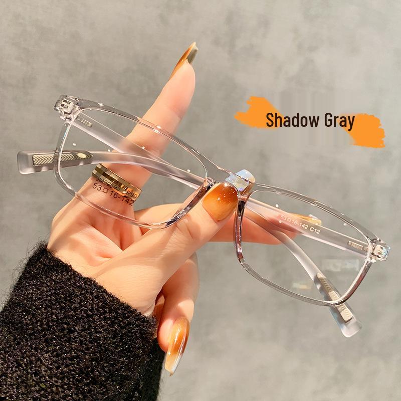 High Prescription Myopia Glasses: Ultra-Light, Anti-Slip Square Frames for Women with Small Faces