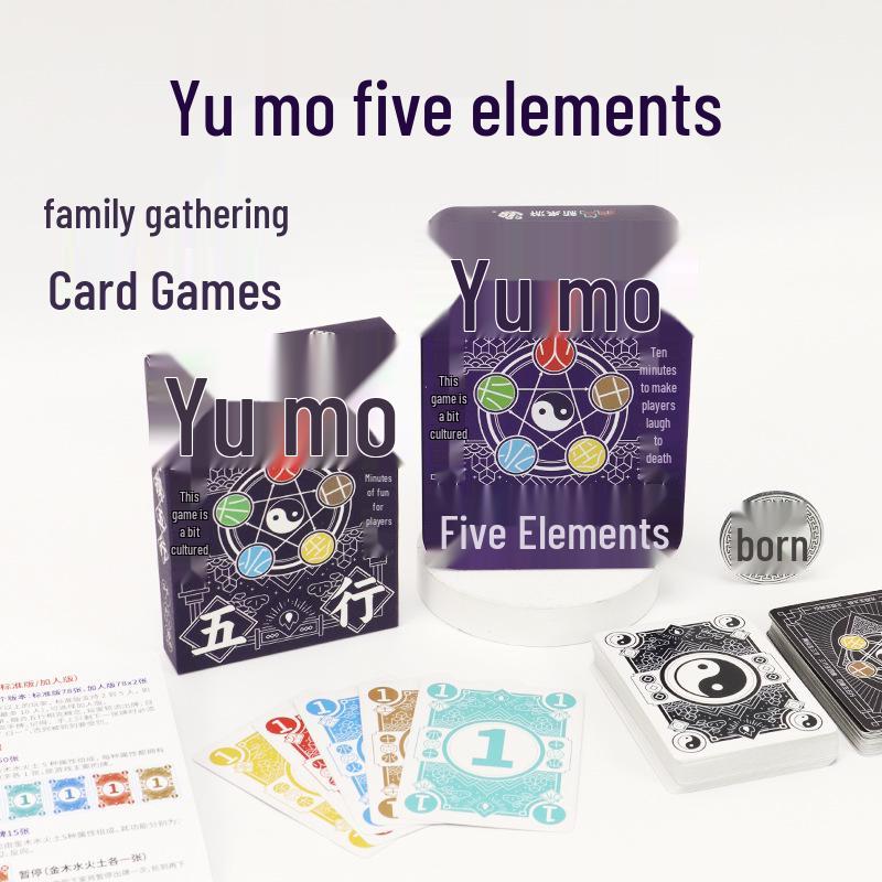 

Gaoshan Yu Mo Elements: Family Card Game for 2-10 Players