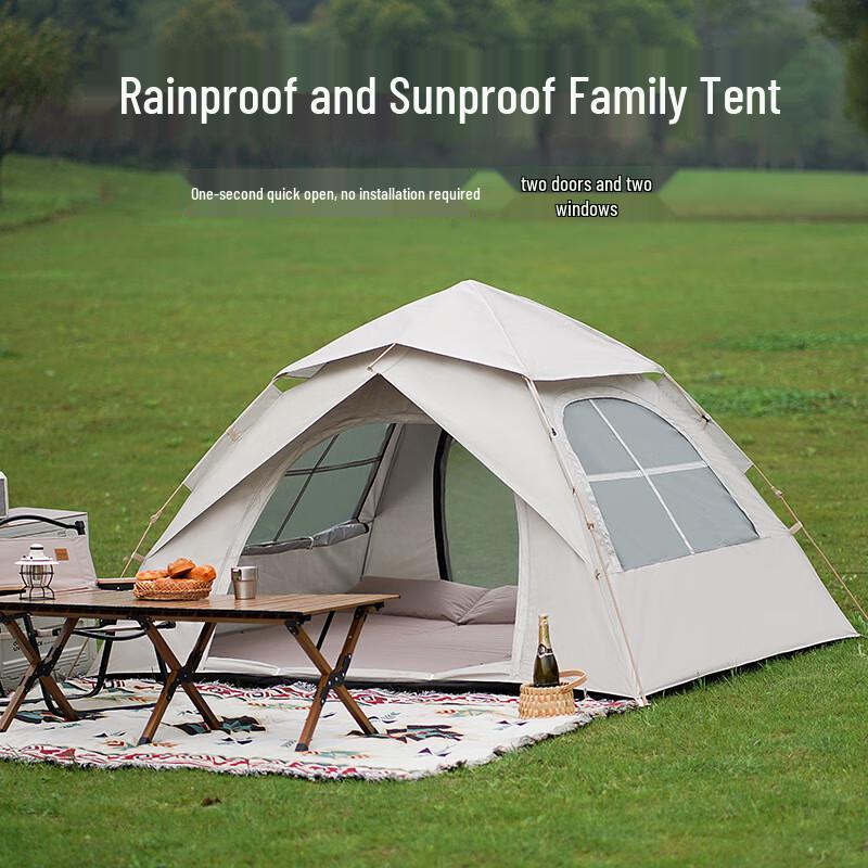 Automatic Pop-Up Camping Tent Large (3-5 Person)