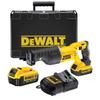 DeWalt Cordless Reciprocating Power Cutting Brushless Free 4Ah Battery Chargers DCS380M2 (DEWALT) Saw, Tool, Tool, Motor, Angle, 4-Way Clamp, 18V, (2