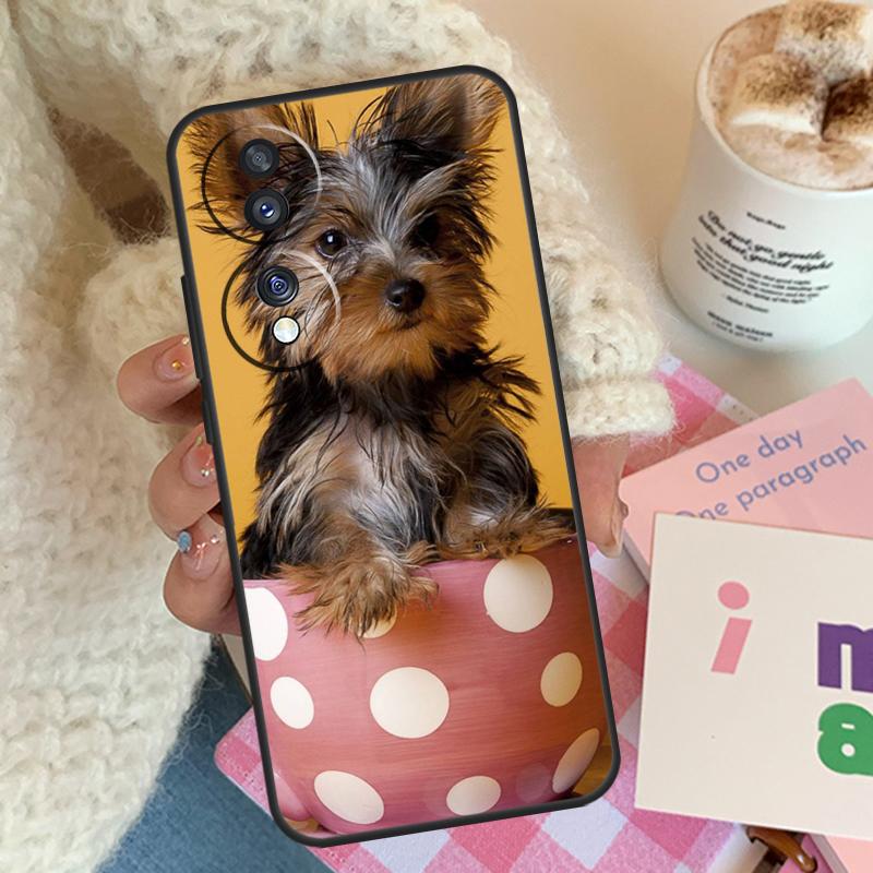 Yorkie Yorkshire Terrier For Honor Magic 8 7 6 5 Pro Case For Honor Win RT X9d X9b X9c X9a X8c X8b 200 400 70 90 Lite