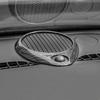 For 2011-2024 Dodge Durango ABS Carbon Dashboard Central Speaker Ring Cover Trim