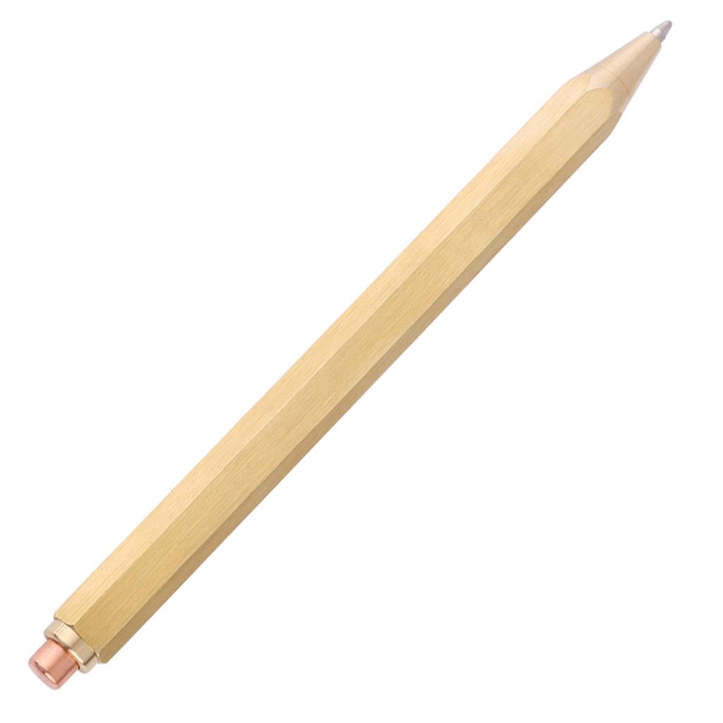 1PC Copper Brass Pen Spring Ballpoint Pen Writing Stationery   Supplies
