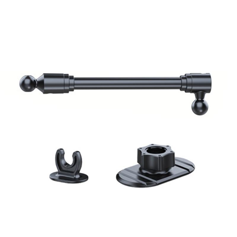 

Adhesive Base 17mm Ball Joint Phone Holder Adapter Flxible Hose For Car Dashboard Office Desk Secure Stability 19cm