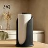 Non Slip Kitchen Organizer Vertical Striped Roll Paper Holder, Modern 3D Print PLA Standing Minimalist Desktop Holder Towel Dispenser, Non-Slip