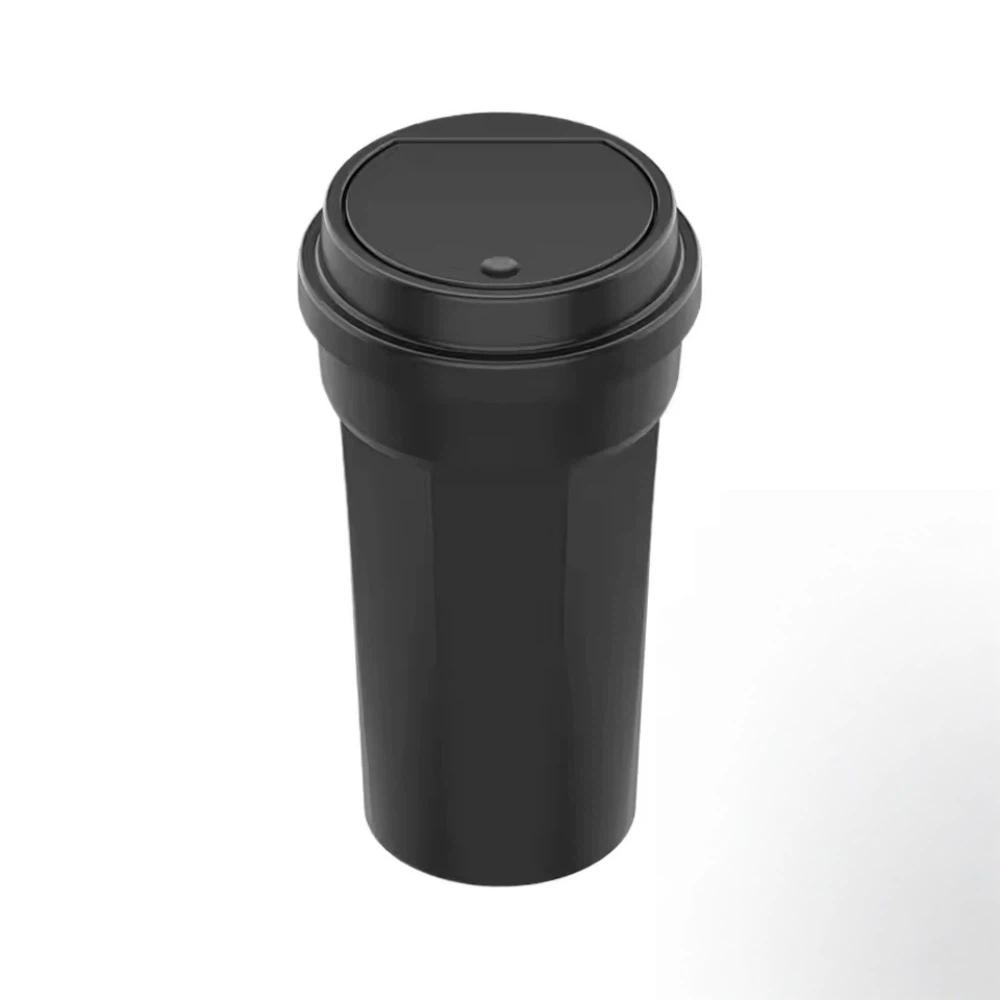 Car Trash Can Cup Holder Car Garbage Can Bin with Lid Multipurpose Waterproof Car Trash Cup Small Trash Bin for Auto Accessories