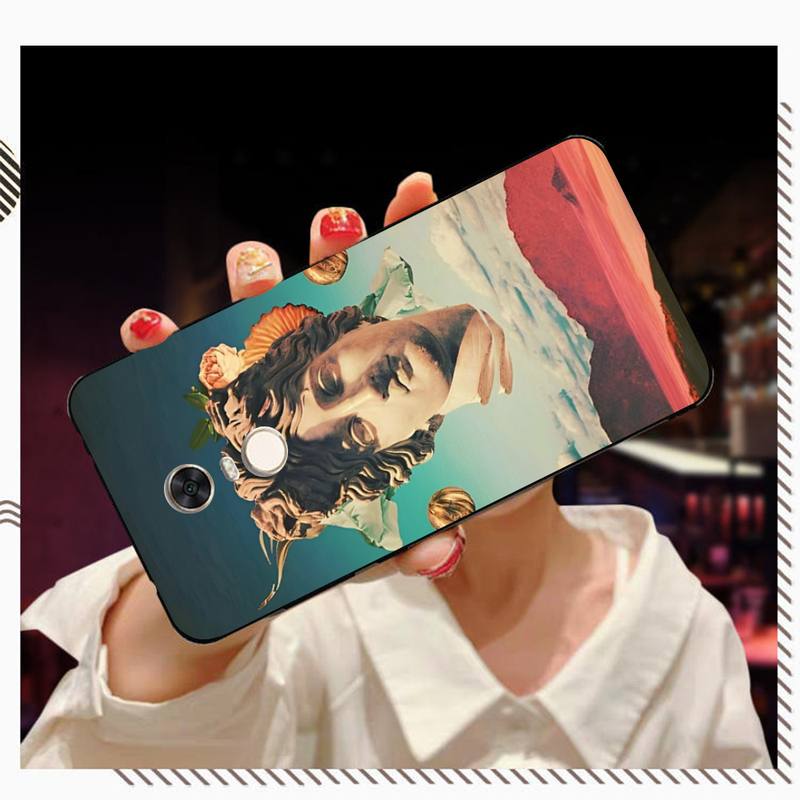 Mona Lisa Handyhülle für Redmi 5 6 7 8 9 A 5plus K20 4X S2 GO 6 K30 pro