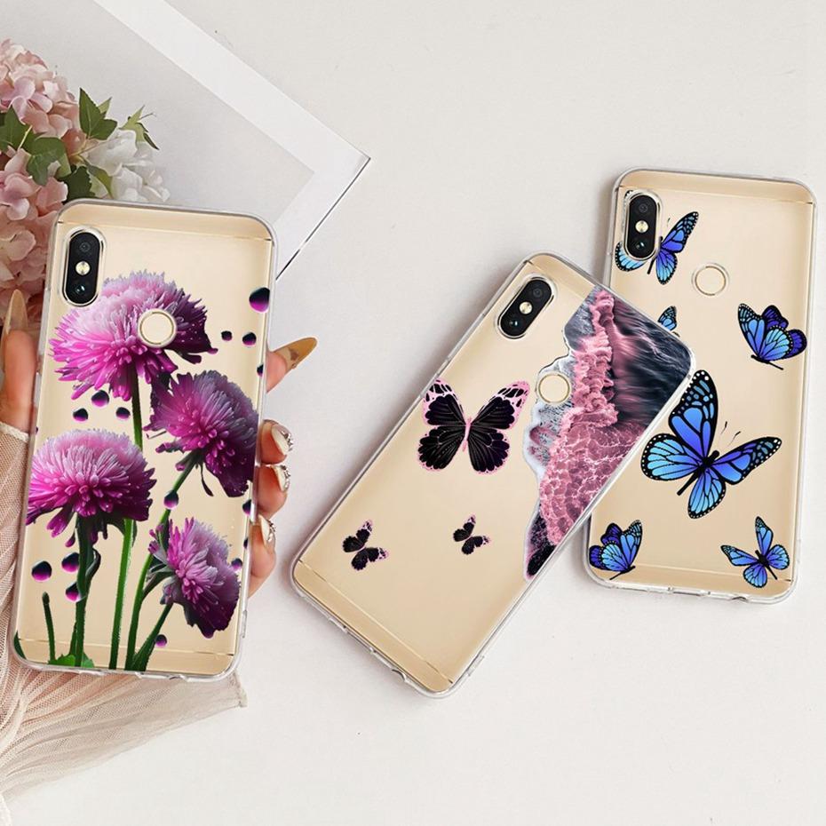 Clear TPU Case For Xiaomi Redmi Note 6 Newest Style Phone Cases For Redmi Note 6 Pro Note6 Soft Silicone Bumpers