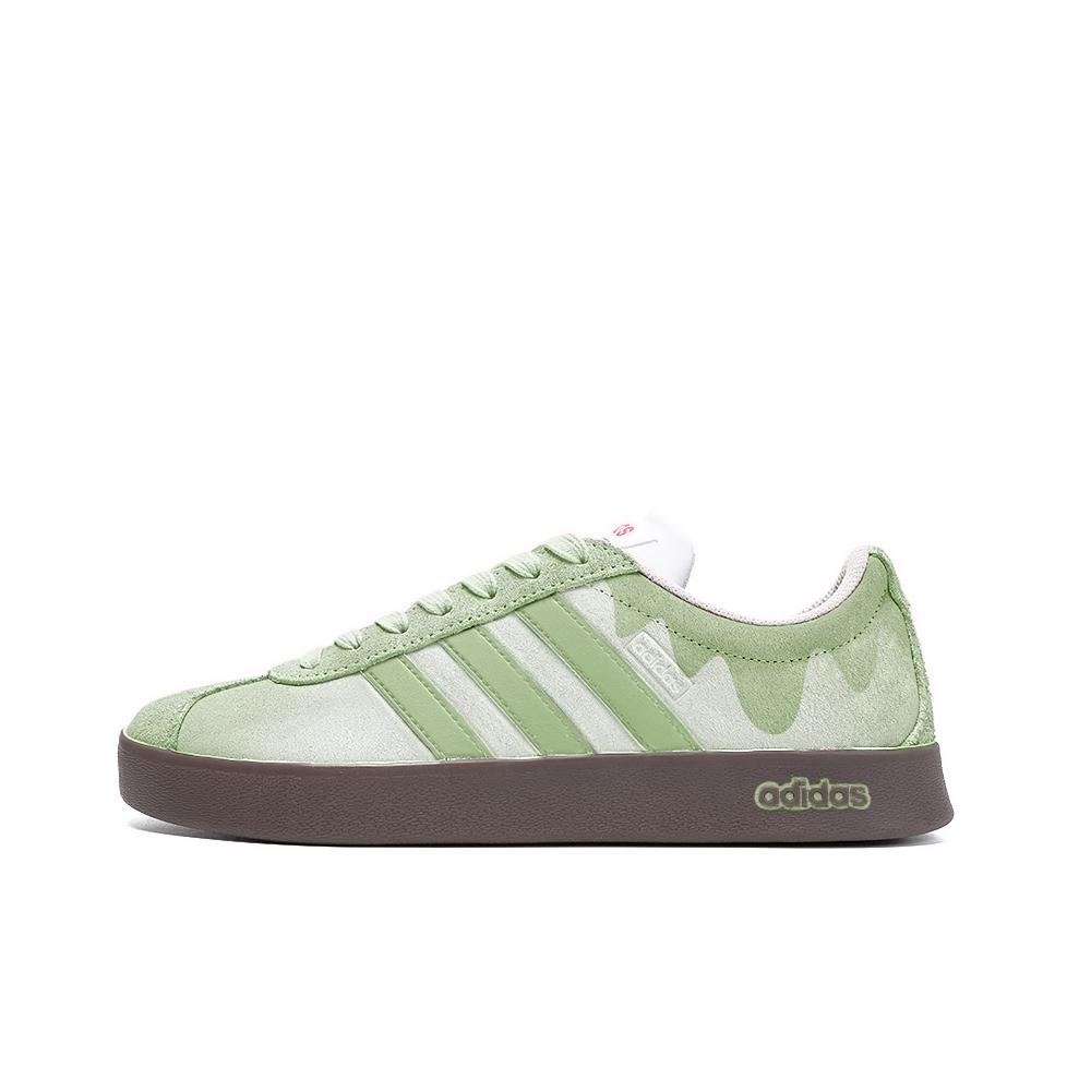 

Adidas Neo Vl Court Mint Green Tea, Amber Leather Waterproof Low top Skateboard Shoes Unisex Green HQ1802(Team189-) 44⅔