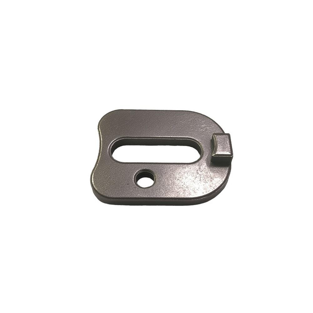 Chain Regulator Adjuster Block for 10 12 16 Inch Electric Chainsaws Made of Lightweight Aluminum Alloy Gray 3.3x3.2cm
