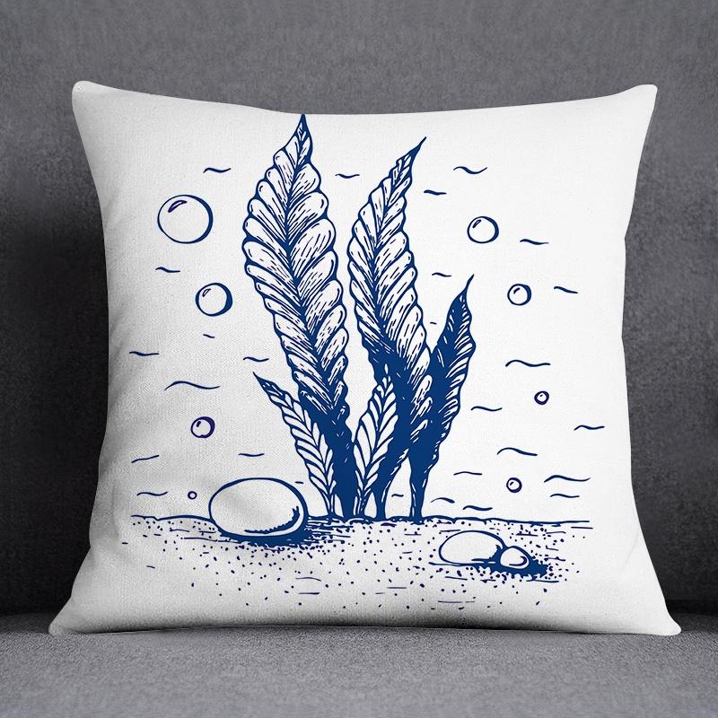 Underwater World Home Decor Pillowcase Square   Office