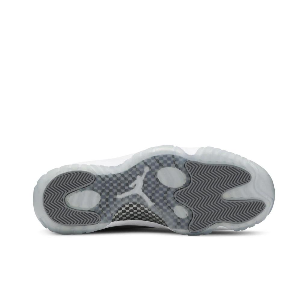 Air Jordan 11 Retro Low 'Cool Grey' (Unisex) Medium Grey / Gunsmoke-White Vintage Basketball Shoes 528895 003