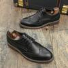 Britische Mode Neue Herren Spitz Schnürschuhe Hochzeit Oxford Brogues Schuhe Männlich Designer Formelle Kleidung Schuhe Zapatos Hombre
