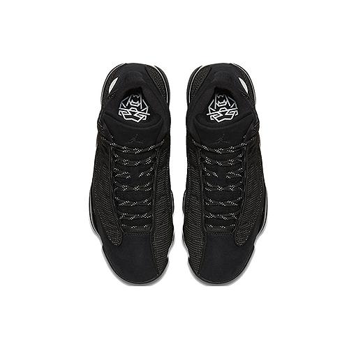 Air Jordan 13 Retro 'Black Cat' (Unisex) Black / Anthracite / Black Vintage Basketball Shoes 414571 011