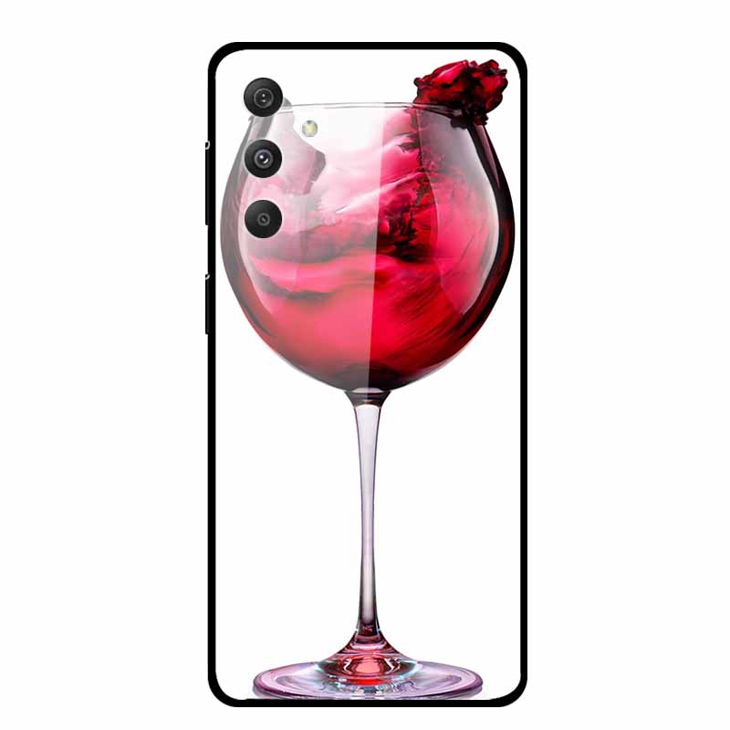 Tempered Glass Case For Samsung Galaxy S24 Plus Case Hard Glass Back Cover Soft Bumper For Samsung S24 Plus Phone Case S24Plus