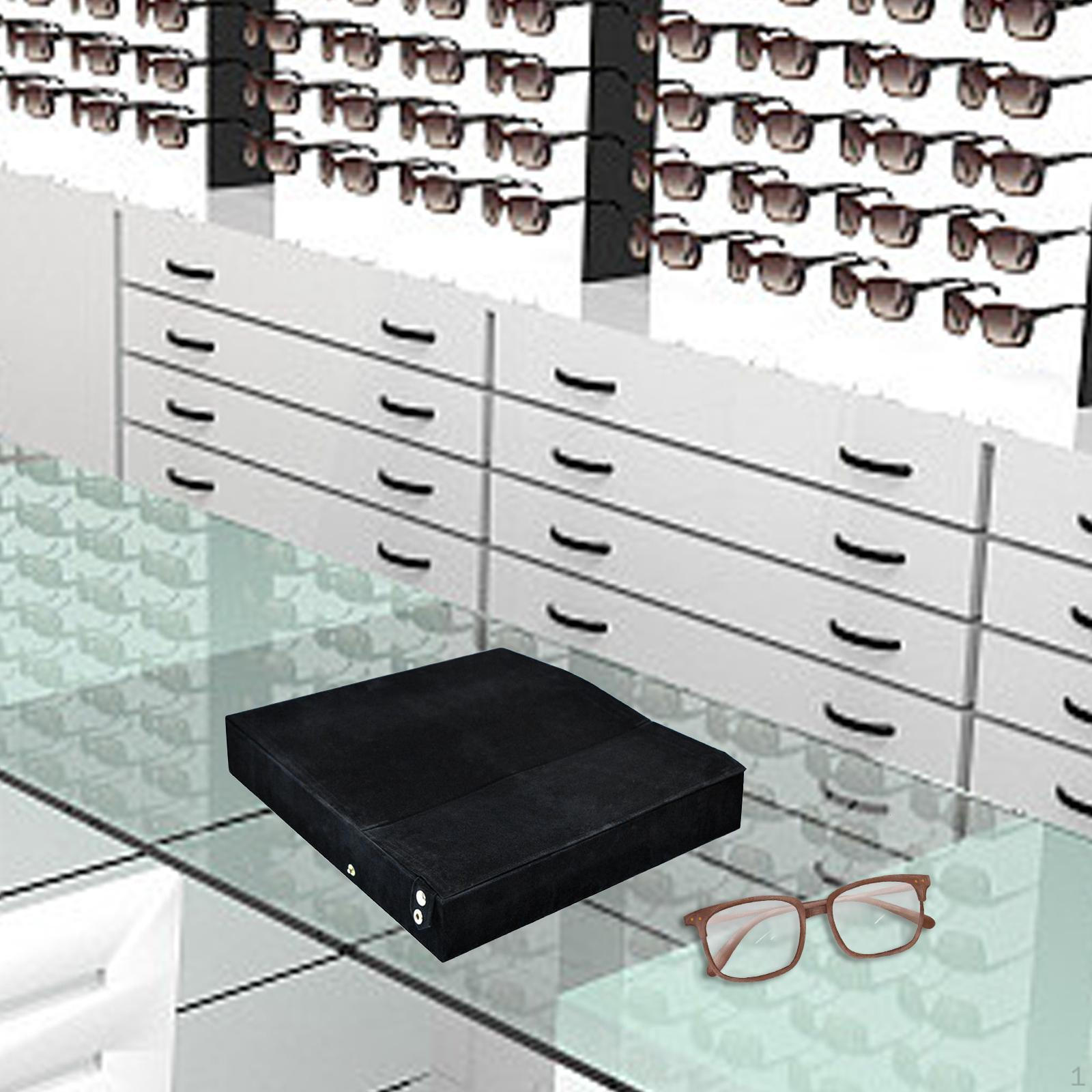 

Органайзер для солнцезащитных очков, держатель для хранения, 12 слотов, подарочный многофункциональный футляр для очков