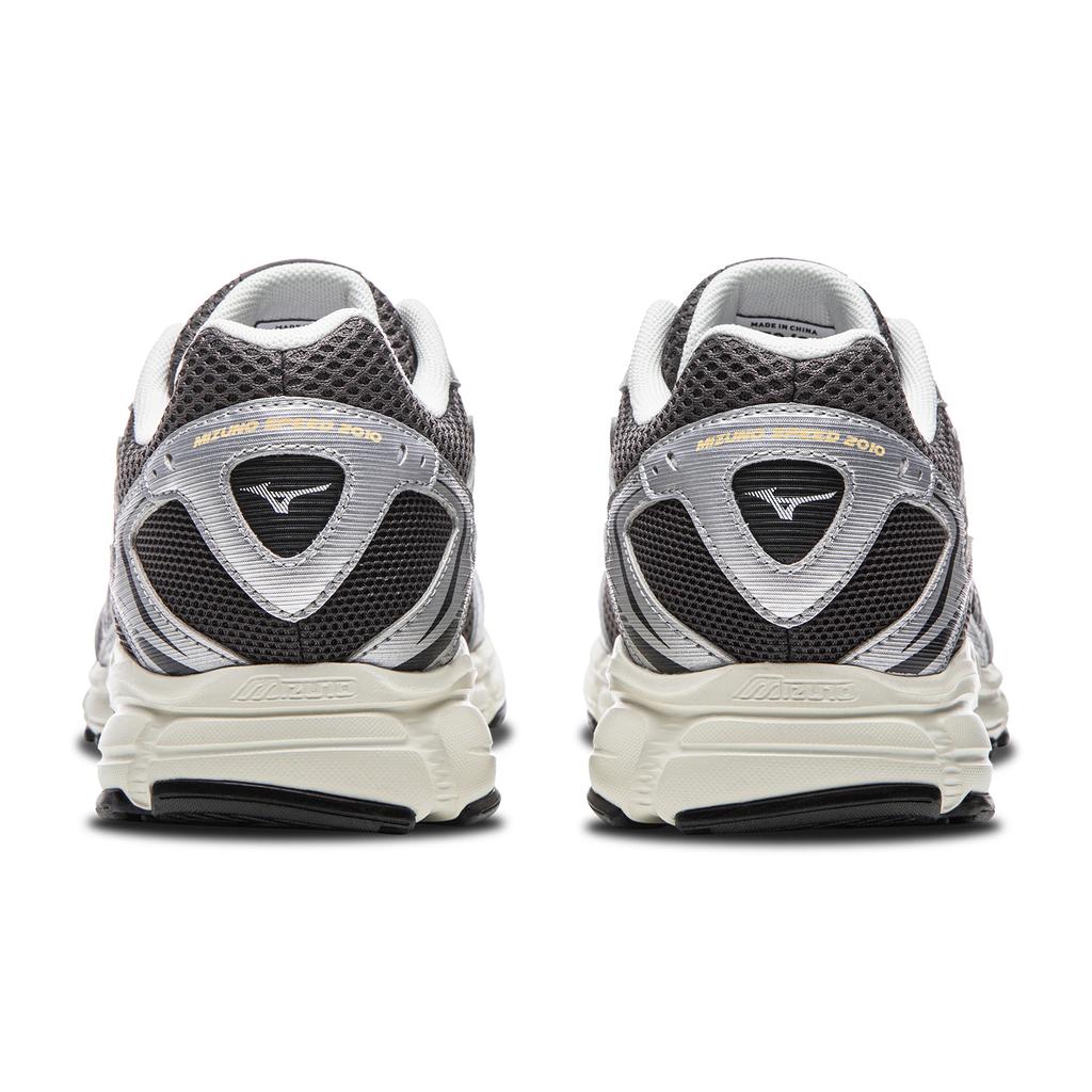 Mizuno Speed 2010 Retro Versatile Urban Commuting Comfortable Low-Top Running Shoes Unisex sneaker Silver D1GH251708