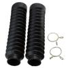 2 Peças Coberturas de Garfo Dianteiro de Motocicleta Polainas Gators Bota Protetor de Choque Protetor de Poeira para Off Road Pit Dirt Bike Motocross Bicicleta ATV