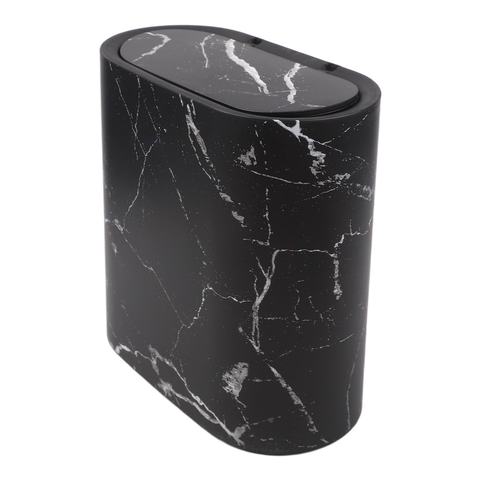 Slim Trash Can Trash Can With Lid Space-Saving Bin