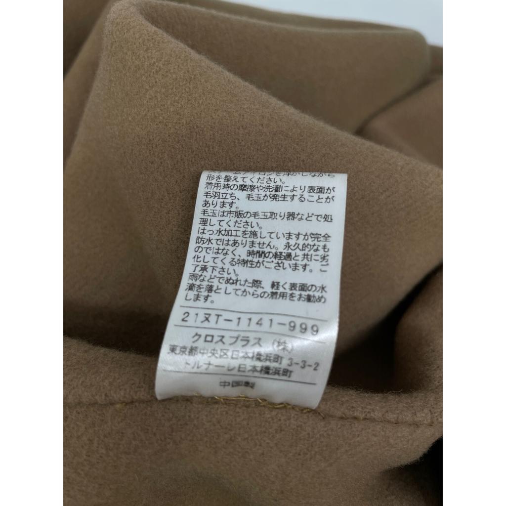 N.O.R.C Brown Wool River Big Collar Coat Coat 2 BrownUsed