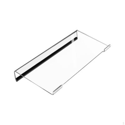 Support de clavier d'ordinateur en acrylique, Support professionnel pour bureau