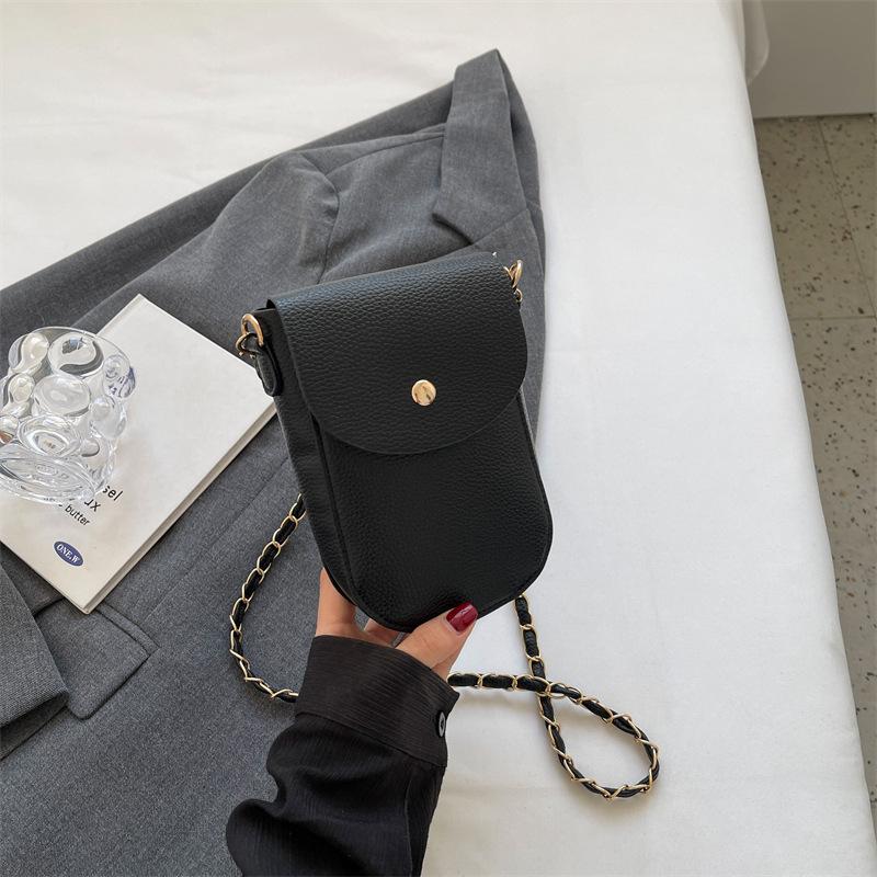 New Crossbody Bag for Women for Mobile Phones for Women Ins French Niche Design Shoulder Chain Bag for Women