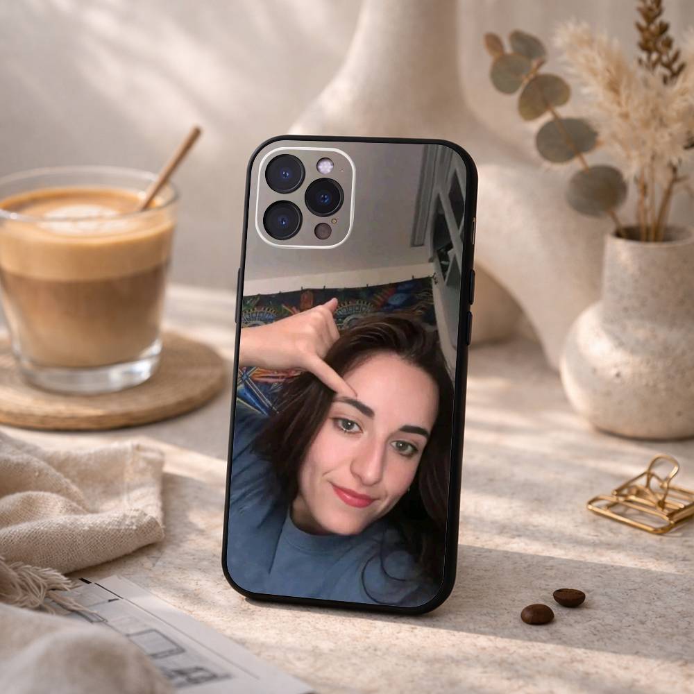 Caitlin C-Clark Phone Case For iPhone17,16,15,14,13,12,Plus,Pro Max, 5G Others Soft Black Cover