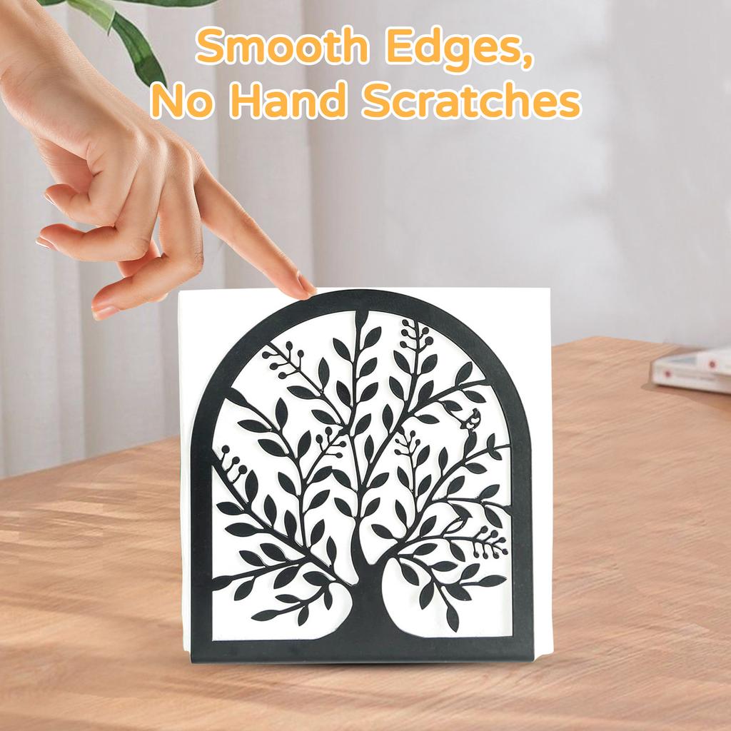 Fristående Pappershållareställ Metall Servetthållare För Kök Matsalsbord Organisation Vertikalt Pappershanddukställ