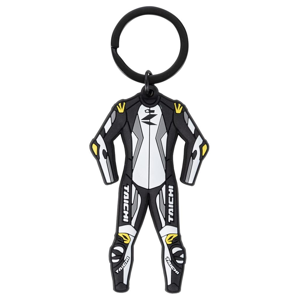 RS TAICHI Rubber Key Ring Racing Suit TAICHI Suit Key Chain RSA051 GRAY 3.1