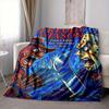 1pc A Nightmare on Elm Street Flannel Throw Blanket - HD Printed Lightweight Soft Warm All-Season Blanket for Sofa, Bed, Travel, Camping 079