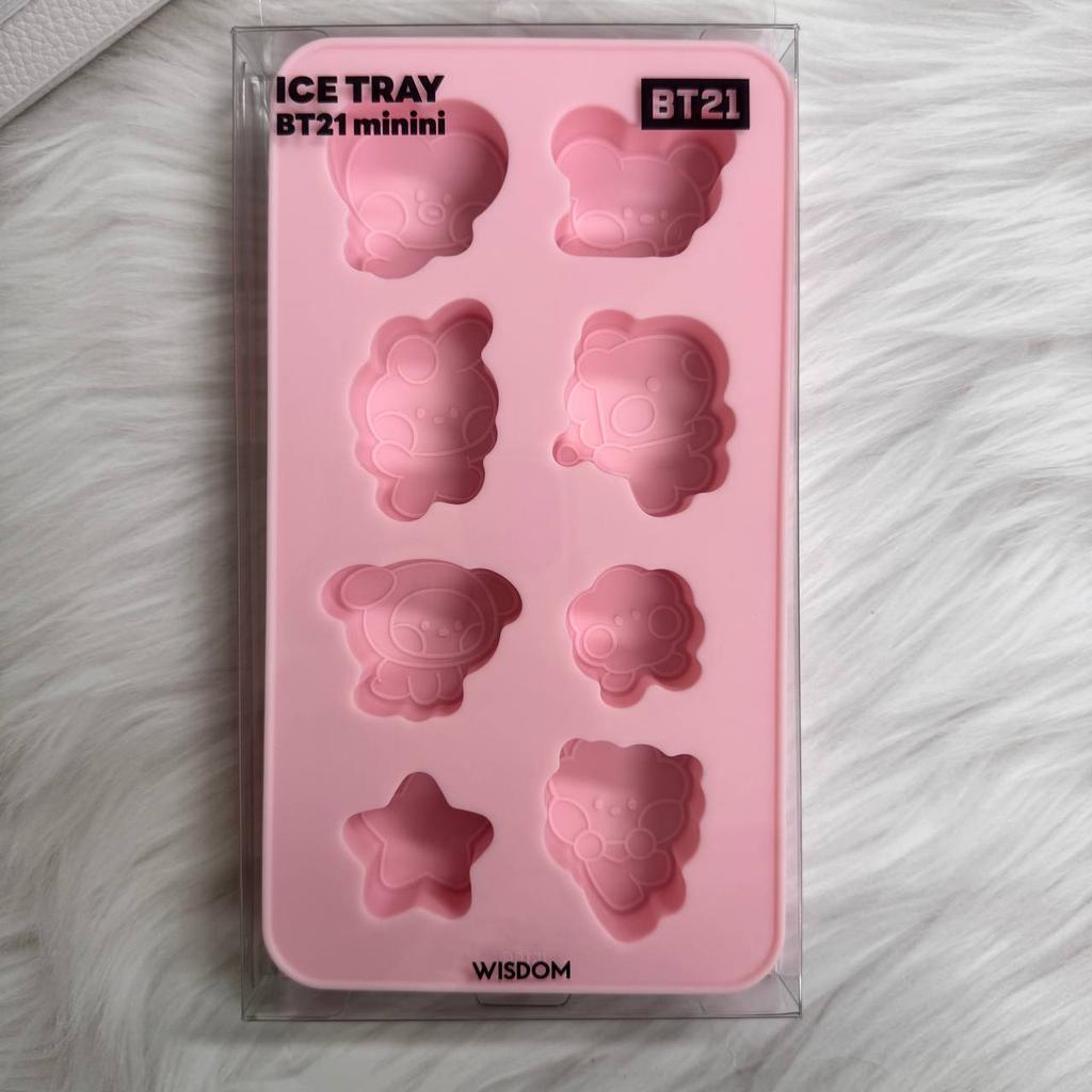 BT21 BTS - BT21 minini ICE TRAY /TinyTAN ICE TRAY/ TinyMART & TinyTAN (Dynamite ver.)/ Authentic Official Goods, KPOP, KBeauty