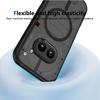 KEYSION Magnetic Phone Case for Nothing Phone 2A Plus Silicone+PC Matte Translucent Shockproof Back Cover for Nothing Phone 2A