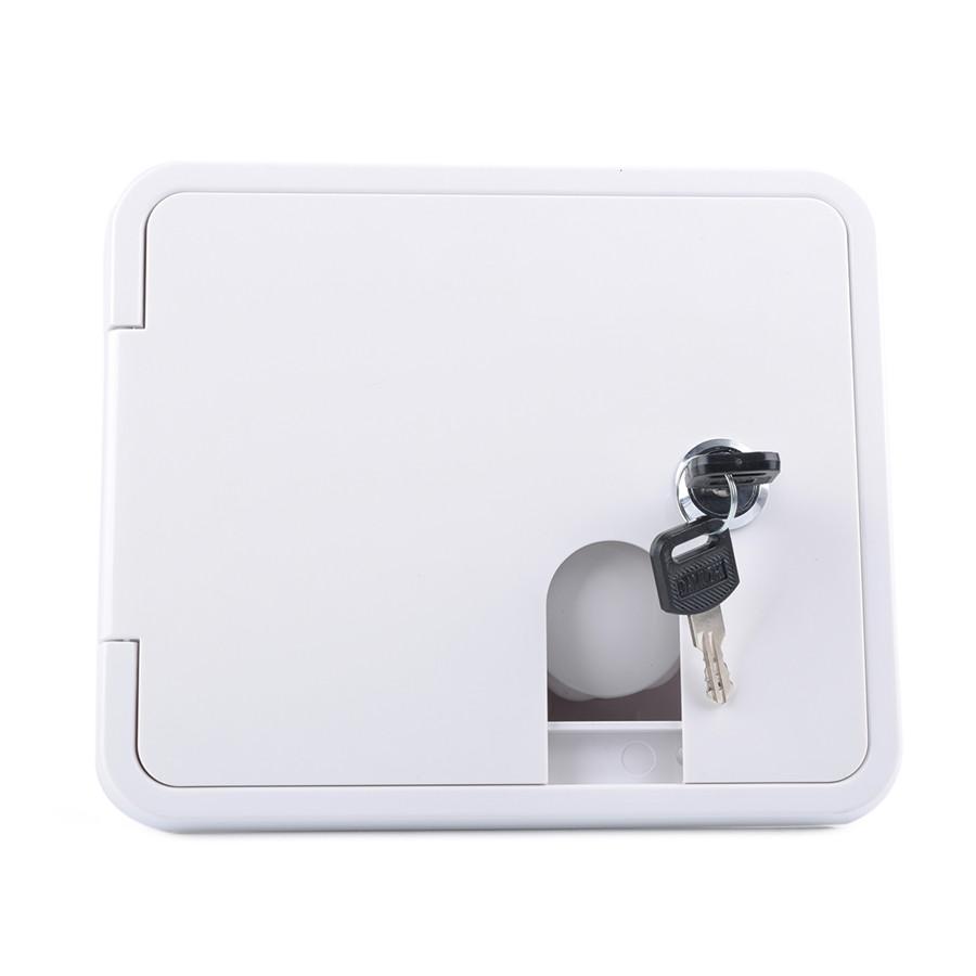 Buy White Gravity City Water Inlet Integrated Fill Dish Hatch Lock For ...