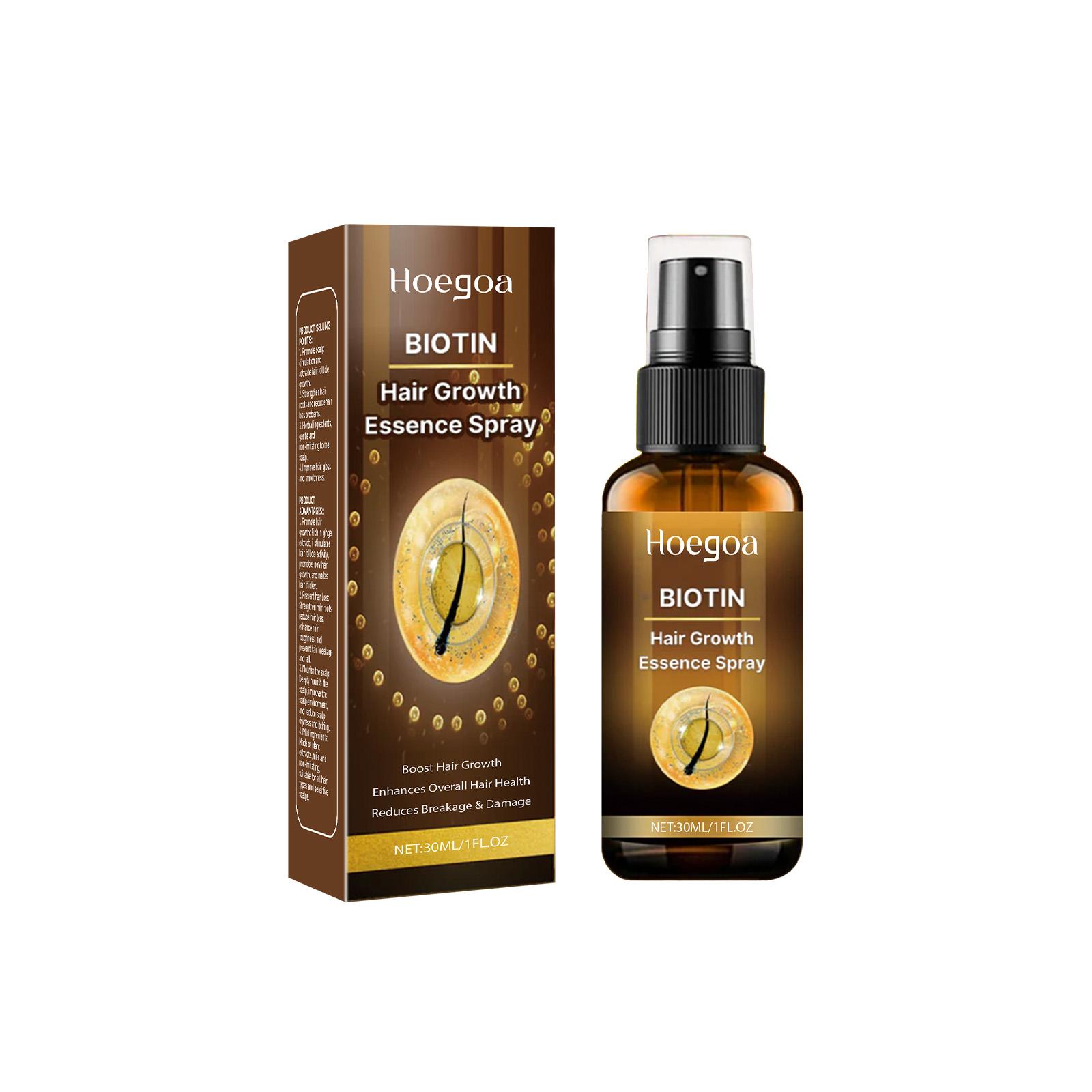 

Hair Loss Treatment Serum Nourishing Massage Scalp Enhance Hair Density Repair Baldness Ginger Oil For Hair Growth Essence Spray 30ml