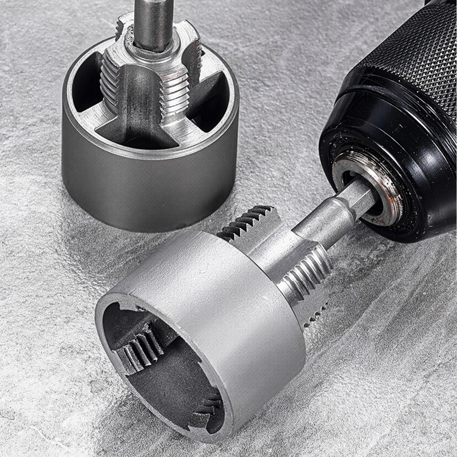 

ПВХ Резьбонарезчик Инструмент для нарезания резьбы на ПВХ трубах Для домашнего ремонта Многофункциональный Эргономичный Сантехнические аксессуары Для бытового ремонта CHINA