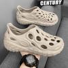 Scarpe estive personalizzate con fori, traspiranti, a trama aperta, antiscivolo, taglia grande, scarpe a cestino, sandali da spiaggia