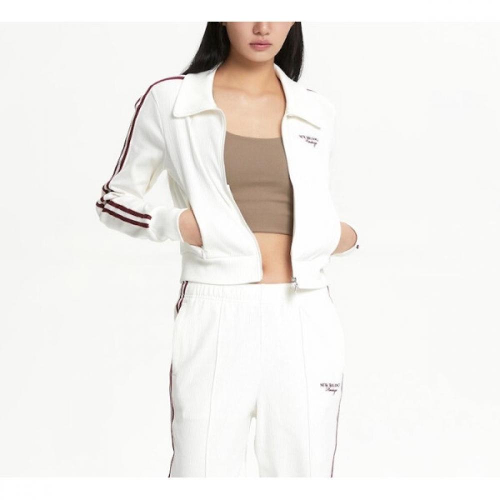 NeW Balance W Ribbed Collar Zip Up B1 nbmde4W152 19 39