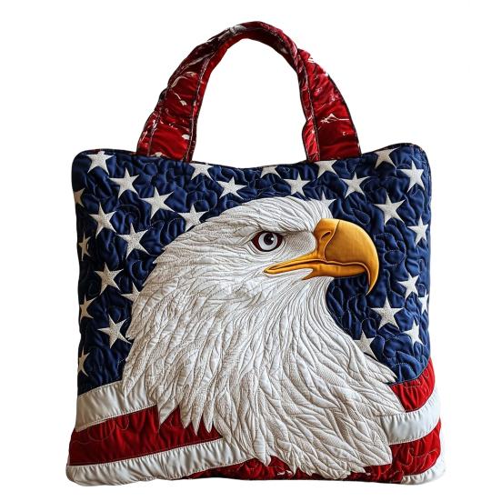 USA 250. Jahrestag Tragetasche, Unabhängigkeitstag Handtasche, Rot Weiß Blau Einkaufstasche, Wiederverwendbare Patriotische Tasche für 4. Juli Geschenke