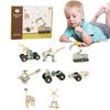 Wooden Diy Nut Combination Creative Screw Toy For Children Educational Building Blocks Puzzle Game
