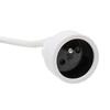 10 Meter Extension Cord 3500W Max. White Round Cable 3x1.5mm²