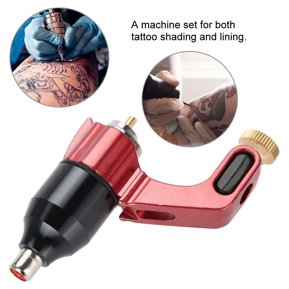 Interface Tattoo Machine Strong Motor Liner Shader Tattoo Device Red