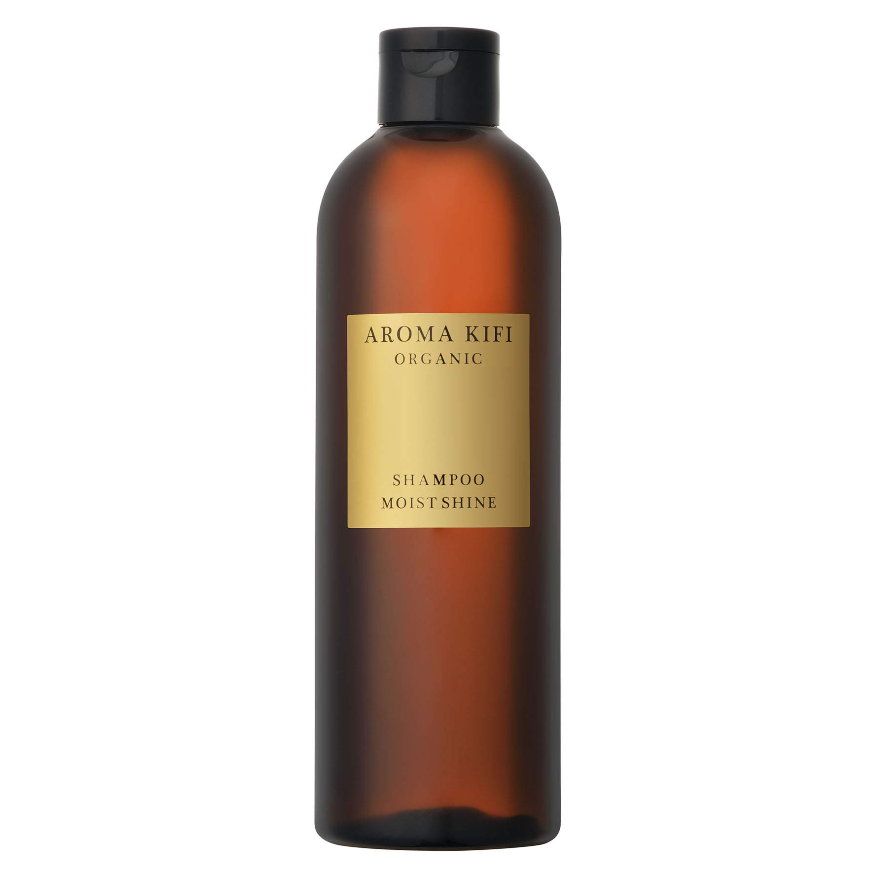 

AROMAKIFI Shampoo 480ml Moist & Shine Aromatic Herb Black Herb